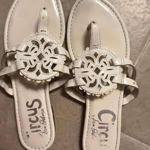 Circus by Sam Edelman Cream /White Sandals